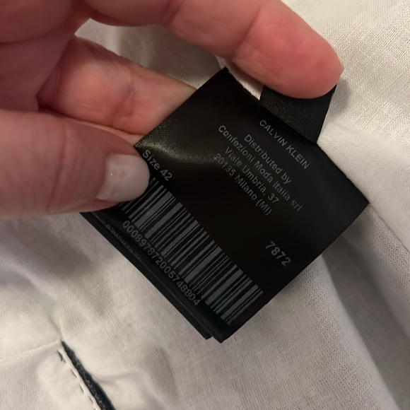 Calvin Klein main line over boyfriend blazer . Pristine condition - Picture 8 of 11